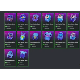 ALL NEW 14 LOOT  HACKER SPRITES