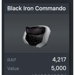 Black Iron Commando