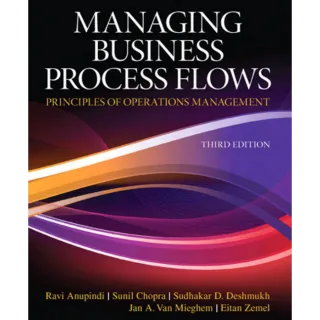 Managing Business Process Flows 3rd Edition