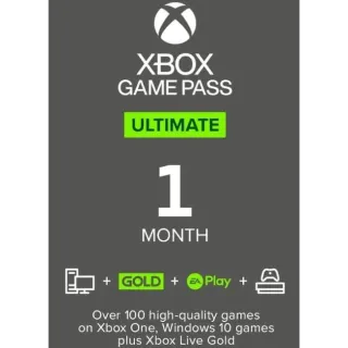  XBOX GAME PASS ULTIMATE 1 Month