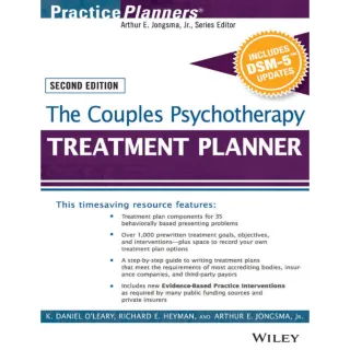 The Couples Psychotherapy Treatment Planner, with DSM-5 Updates