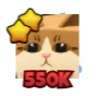 Meowl Two Stars 550k Power Pet