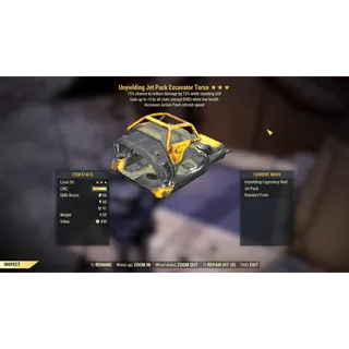 PC-Excavator Uny/ap/sentinel (Jet pack trunk)