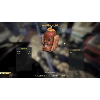 PC  Fasnacht Brat Boy Mask