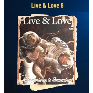 Love 8 x1000/+5% XP for one hour 