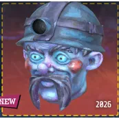 PC Fasnacht Glowing Pitman Mask