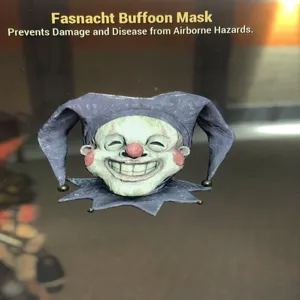 Fasnacht Buffoon Mask