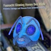 Glowing Honey Bee Mask