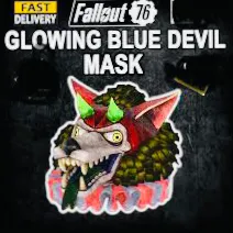 Glowing Blue Devil