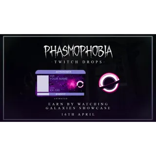 Phasmophobia ✅ TWITCH DROPS ✅ Astronomer ID Card Badge ✅
