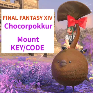 FINAL FANTASY XIV ✅ Chocorpokkur ✅ Mount🔑KEY/CODE ✅ FF14 ✅ Twitch drops ✅ Whistle ✅