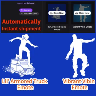 Fortnite Twitch Drops ✅️Jynxzi Invitational✅️Vibrant Vibin Emote ✅️Lil' Armored Truck Emote ✅️