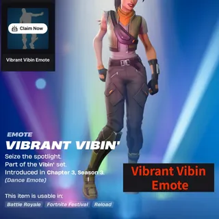 Fortnite Vibrant Vibin Emote ✅️Jynxzi Invitational Twitch Drops ✅️Lil' Armored Truck Emote ✅️Automated Delivery⚡