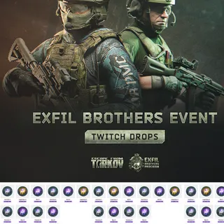 Containers X45✅October 2026✅EXFIL Brothers Day 1+2+3+4+5 ✅ Escape from Tarkov ✅PVP✅