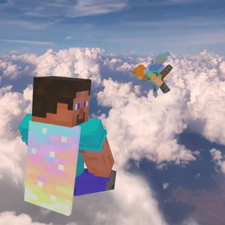 Minecraft Aurora Cape ✅ Automated Delivery ⚡ Global CODE KEY🔑 Twitch Drops ✅   