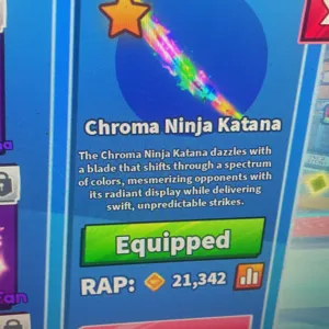 Chroma Ninja Katana