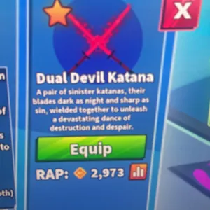 Dual Devil Katana