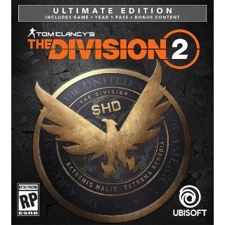 Tom Clancy's The Division 2: Ultimate Edition - ARGENTINA REGION - FAST DELIVERY