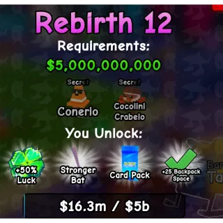 REBIRTH 12