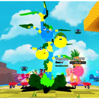 TITANIC GOLD & ELECTRIFIED TOMATRIO | 14KG | LVL 10 |