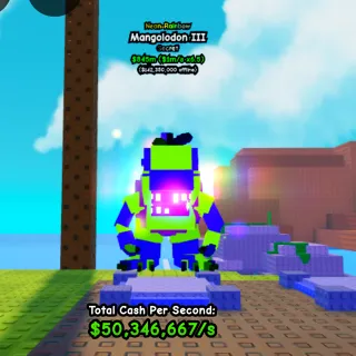 NEON & RAINBOW MANGOLODO (1M/s)