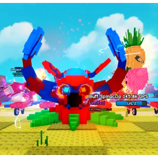 SCORCHED & ELECTRIFIED BUFF SPINACCIO | 5KG | LVL 2 |