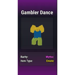 Gambler Dance Basketball Legends
