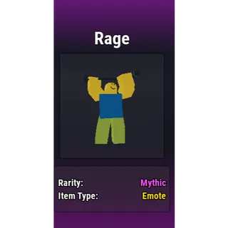 Rage Emote | Basketball Legends