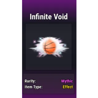 Infinite Void | Basketball Legends
