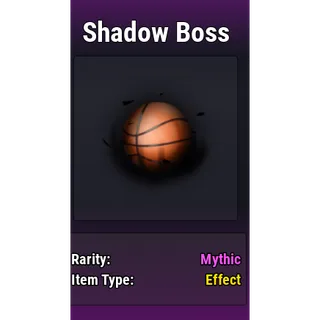 Shadow Boss Basketball Legends