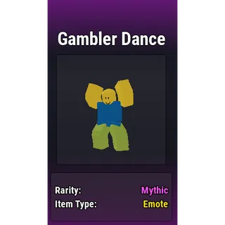 Gambler Dance | Basketball Legends