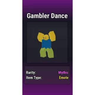 Gambler Dance Basketball Legends