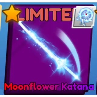 moon flower katana with finisher