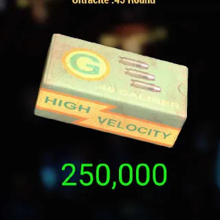 250k Ultracite .45 Ammo