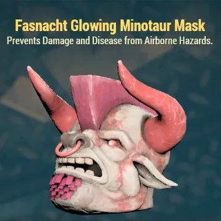 Glowing Minotaur Mask