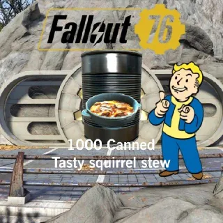 1000 Canned Tasty Squirrel Stew