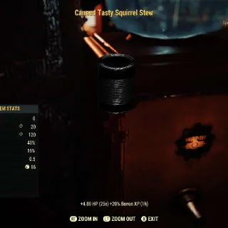 50 Canned Tasty Squirrel Stew