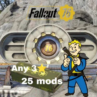 Any 3⭐ Mods 25 Total