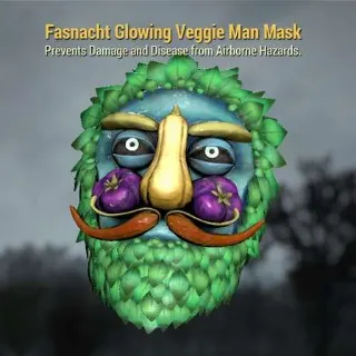 Glowing Veggie Man Mask