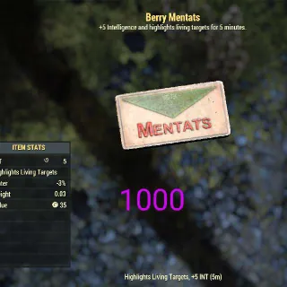 Berry Mentats 1200