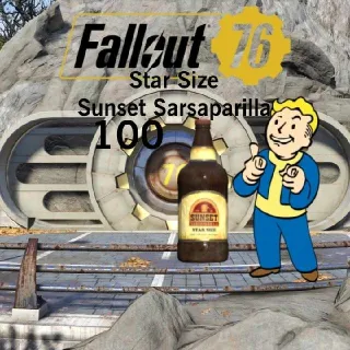 Star Size Sunset Sarsaparilla