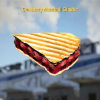 50 Cranberry Meatball Grinder