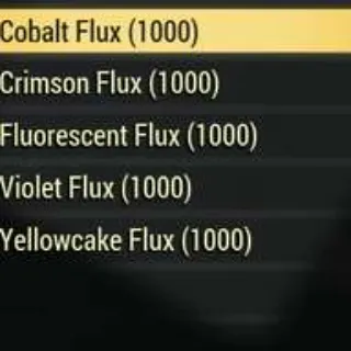 1000 of Each Flux