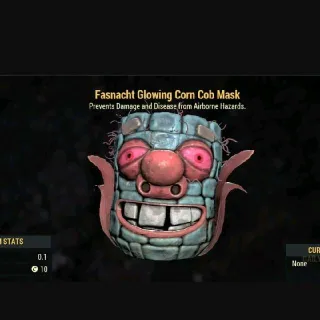 Glowing Corn Cob Mask