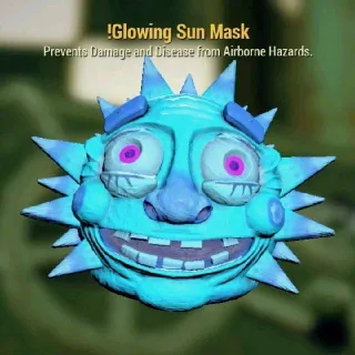 Glowing Sun Mask