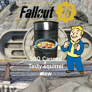 500 Canned Tasty Squirrel Stew