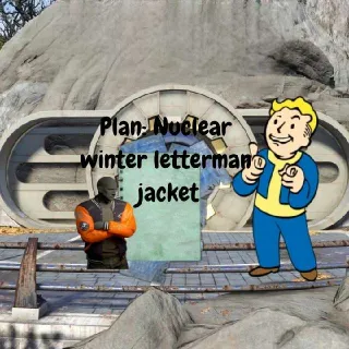 Plan: Nuclear Winter Letterman Jacket