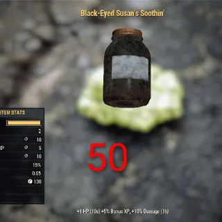 50 Black eyed susans soothin tea