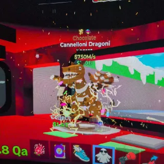 Double Trait Choc Dragon