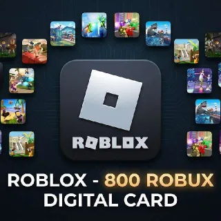 ​Roblox 800 Robux Digital Code (Global)